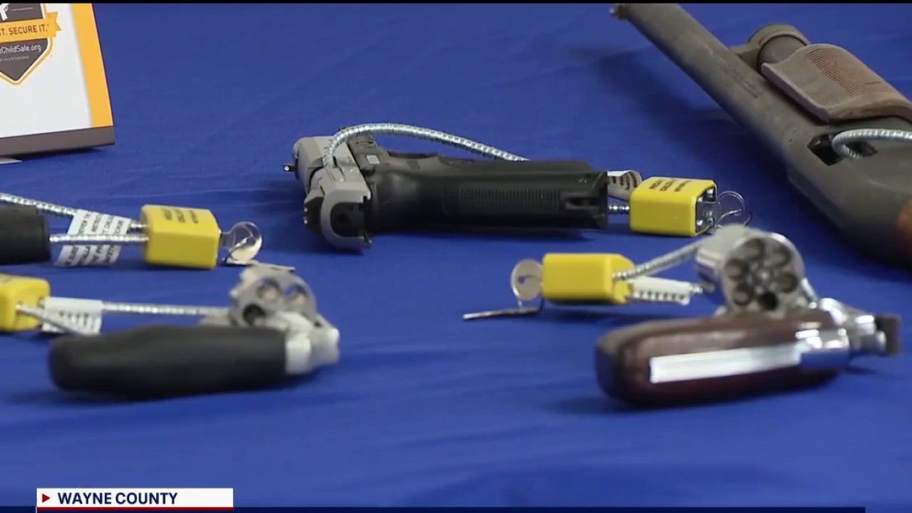 Gun storage safety campaign by Wayne County prosecutor works to keep ...
