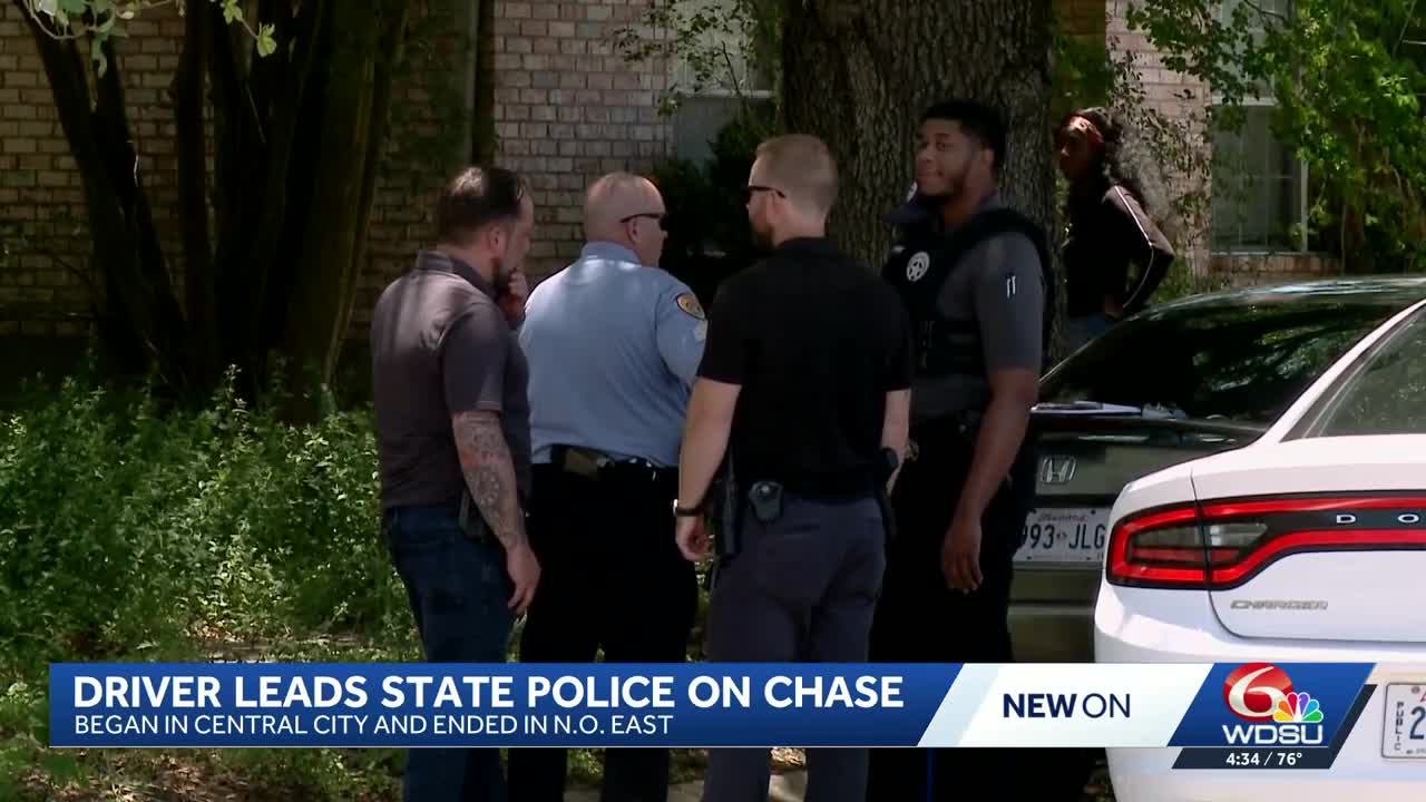 Search underway in New Orleans East for suspect who abandoned car ...