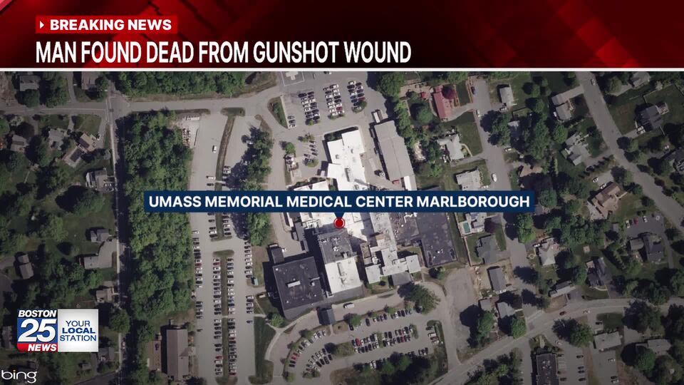 Man found dead from gunshot wound in Marlborough hospital parking lot