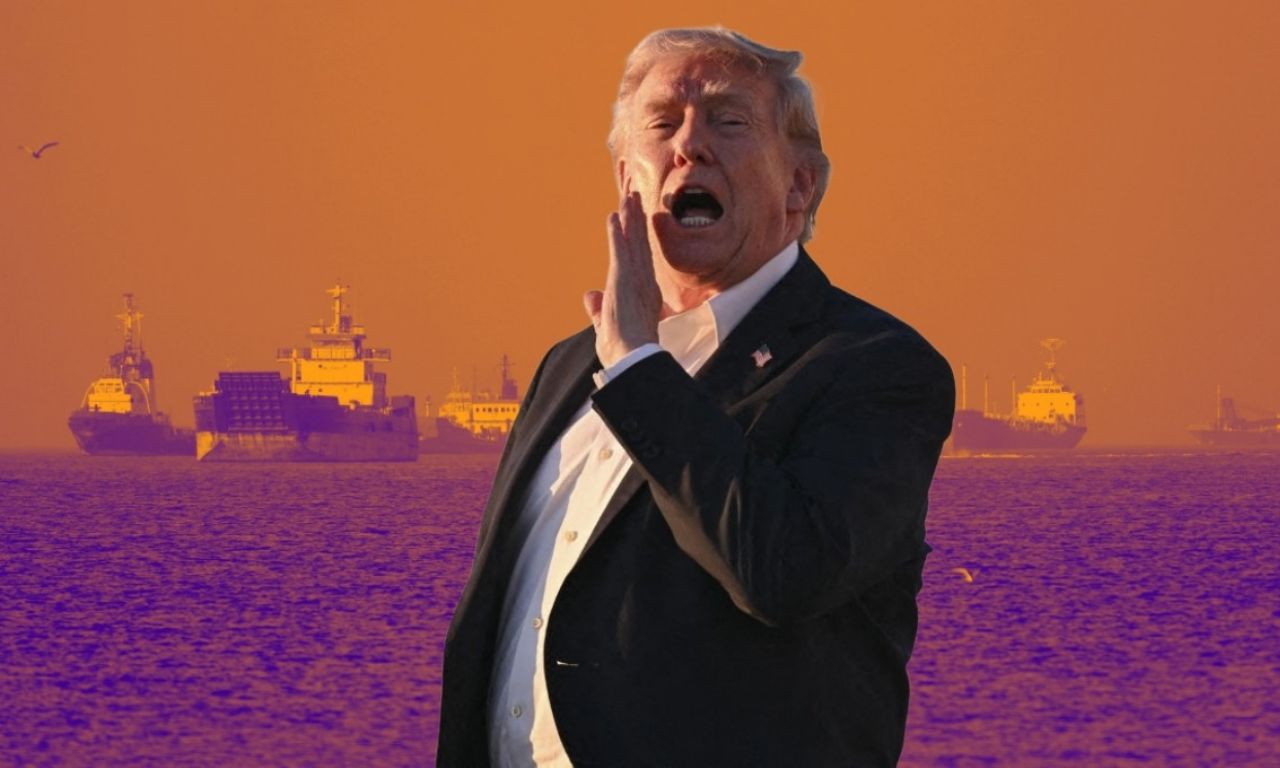 Irán dispara a buques de guerra estadounidenses; Trump da devastadora ...