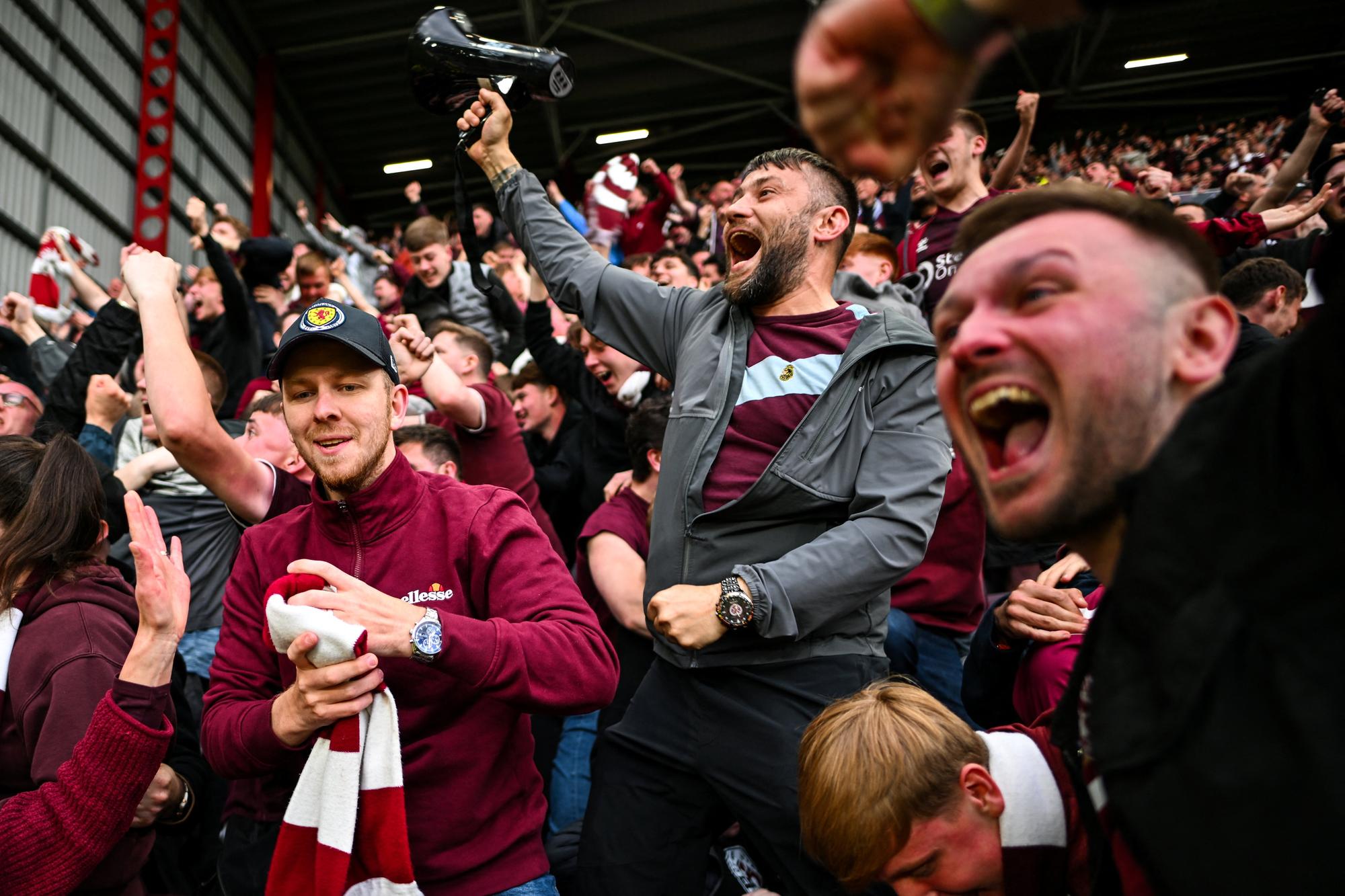 In pictures: 25 of the best fan photos as Hearts take a huge step ...