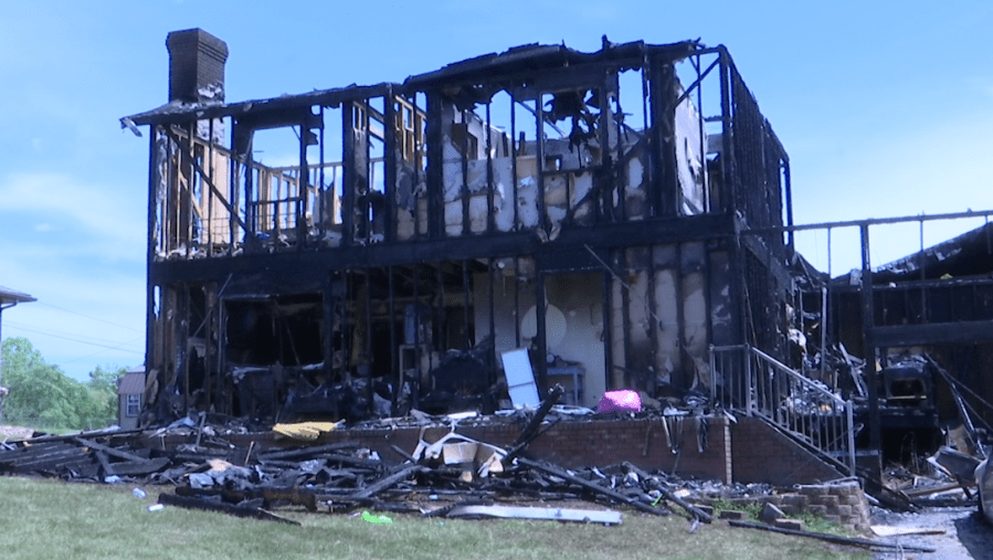 Donation pool up after Hurricane family loses everything in house fire