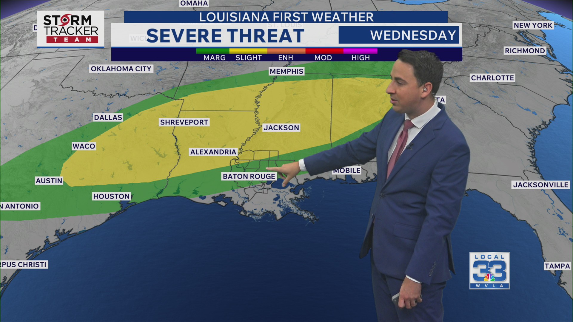 Monday evening forecast: Stormy pattern returns later this week