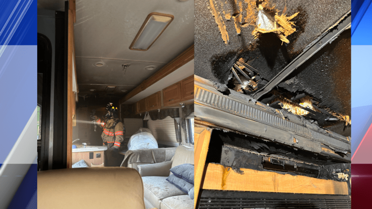 Exhaust fan causes RV fire in Southampton