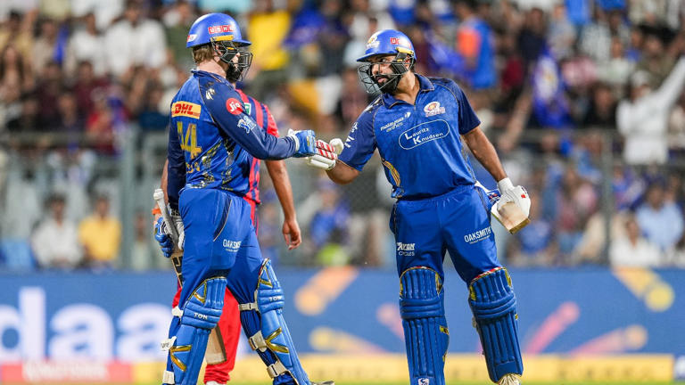 IPL play of the day: Rohit-Rickelton turn into MI's Batman-Robin to ...