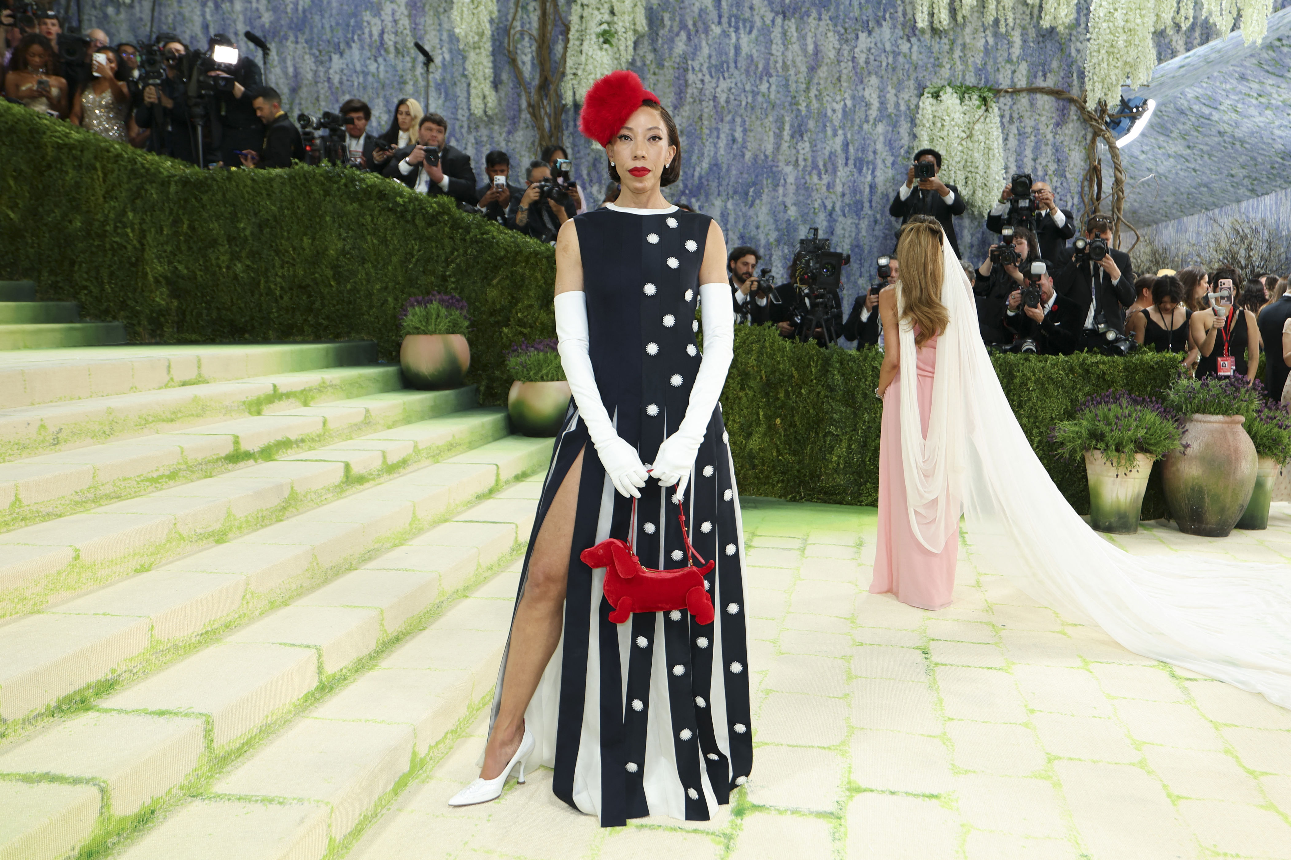 In one of the pluckiest moves ever at a Met Gala, painter Amy Sherald ...