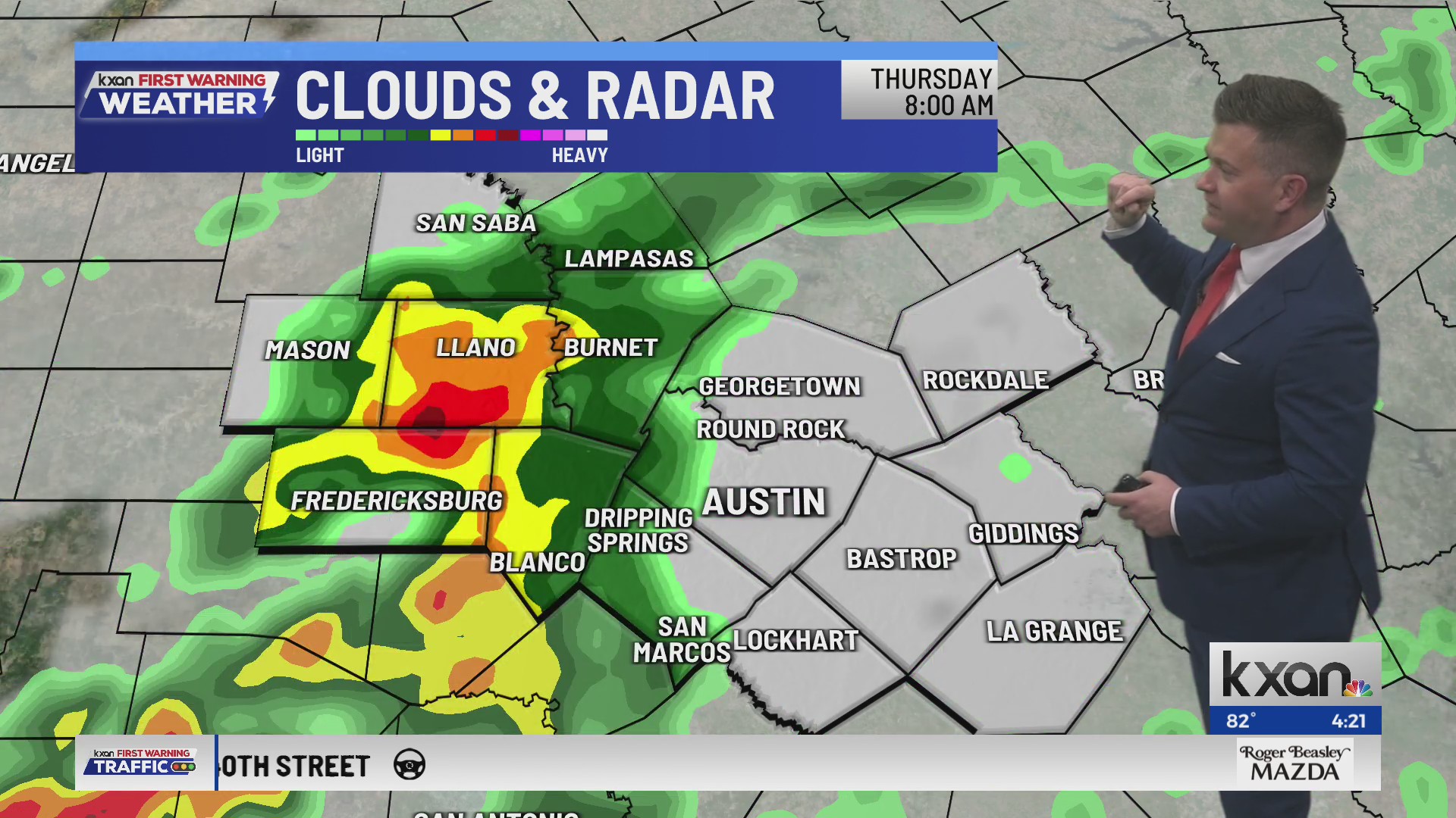 Hot Tuesday; storm chances creep back by mid-week | KXAN forecast (May 4)