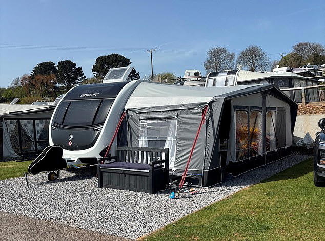 Somerset couple reveal they bought a caravan and holiday 240 nights a ...