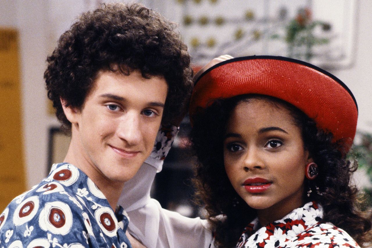 Lark Voorhies and Dustin Diamond on 'Saved by the Bell' Credit: Joseph Del Valle/NBCUniversal via Getty