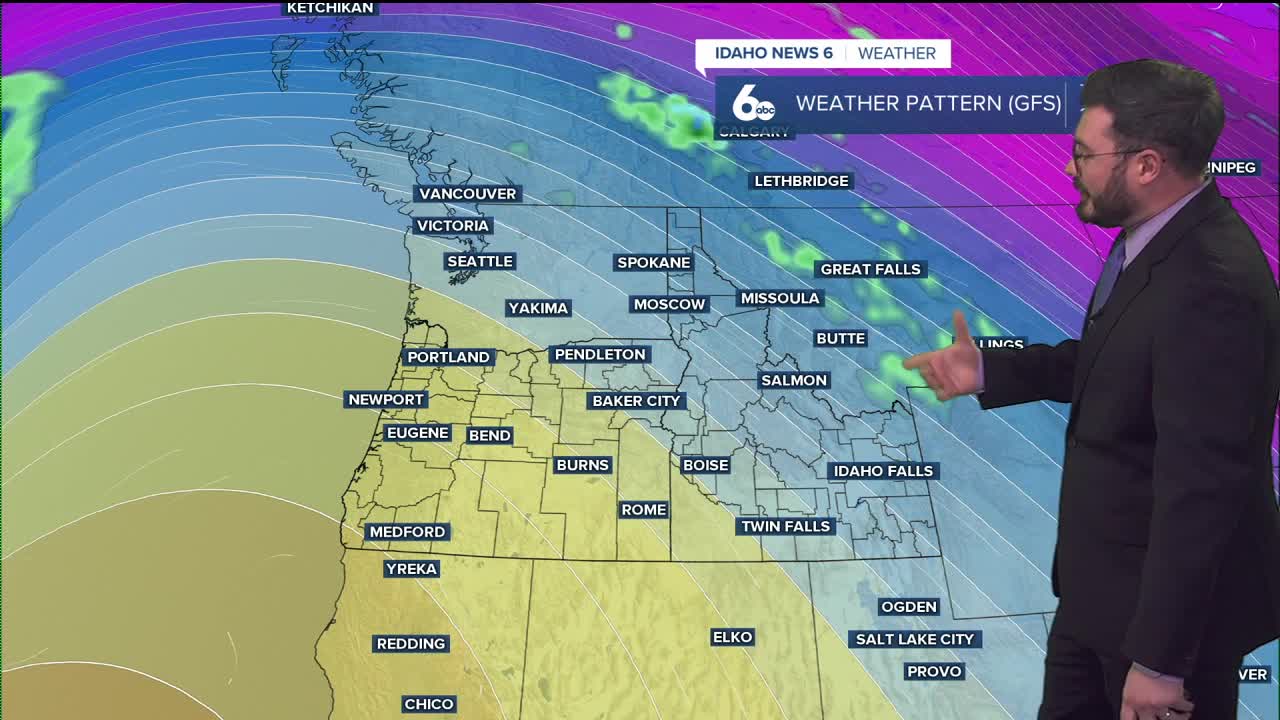 Windy weather and isolated storms kick the week off