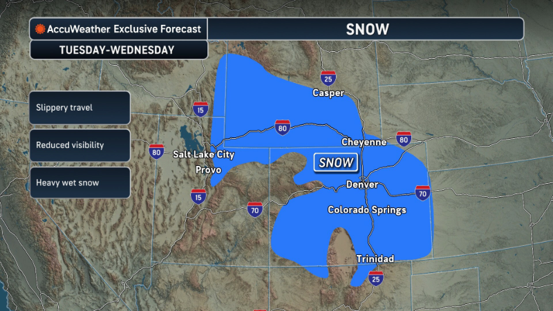 Late-season storm to bring snow back to the Rockies