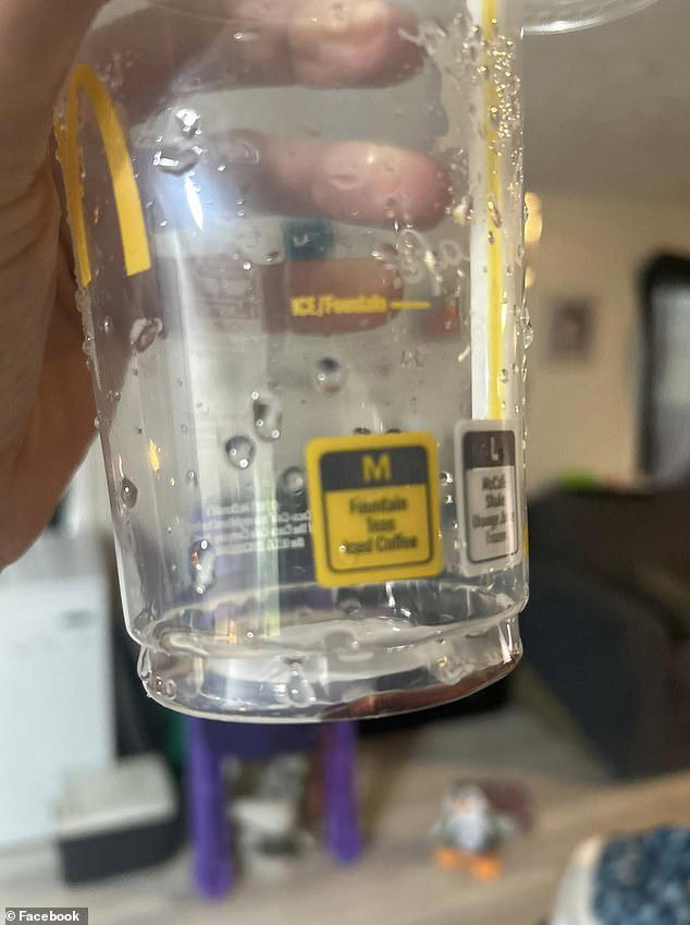 McDonald's customer sipping his tea spits drink out after feeling ...