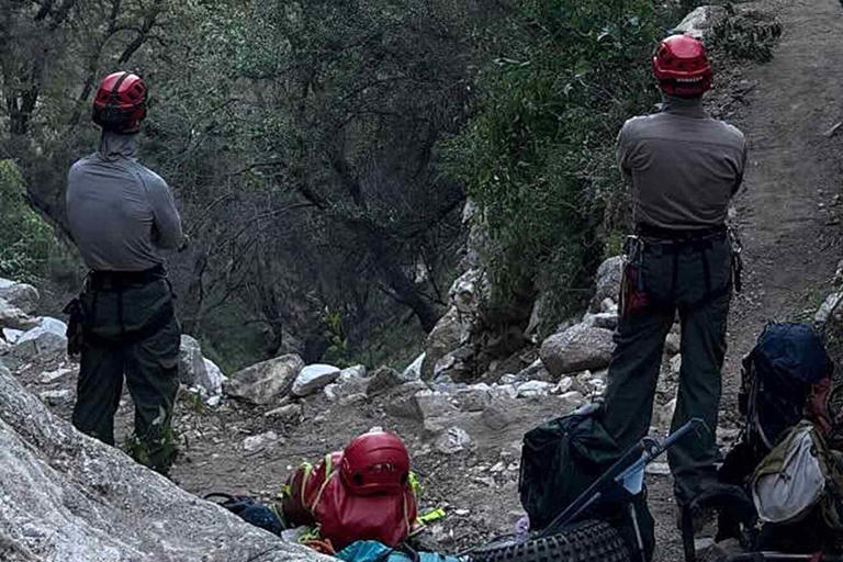 Hiker's body found after falling 30 feet from trail into ravine