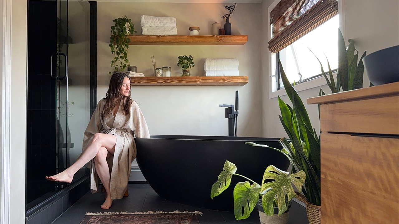 Turning my bedroom into a bathroom
