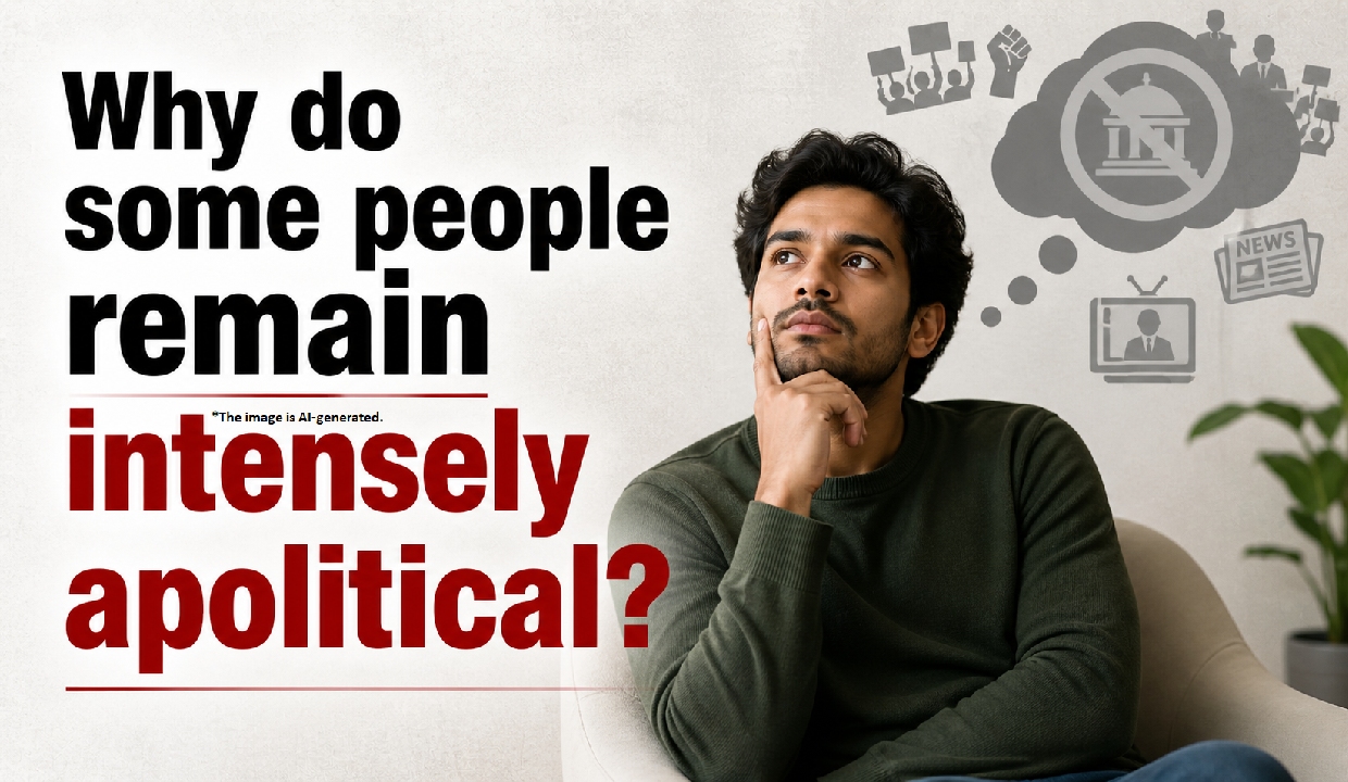 Why do some people remain intensely apolitical?
