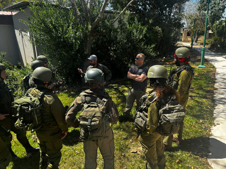 Kibbutz Nir Oz, devastated on October 7, trains emergency standby ...
