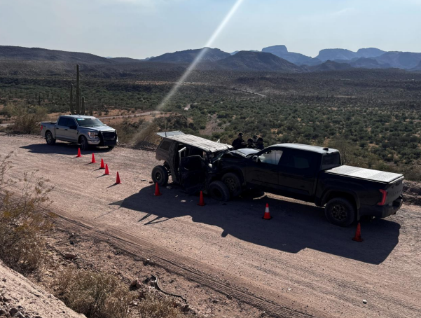 Head-on crash with UTV, pickup truck leaves 9 hurt near Lake Pleasant