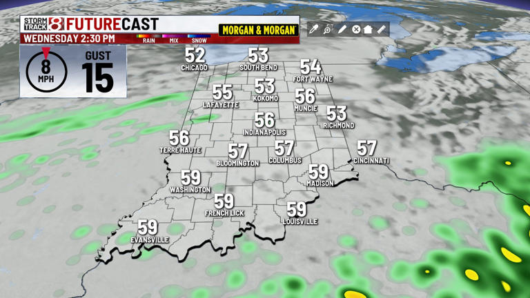 An unsettled and cooler weather pattern returns for the rest of the ...