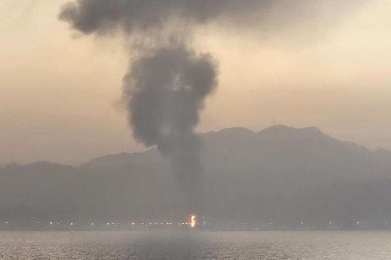 Iran war 'restarted' as drones and missiles attack UAE causing blaze
