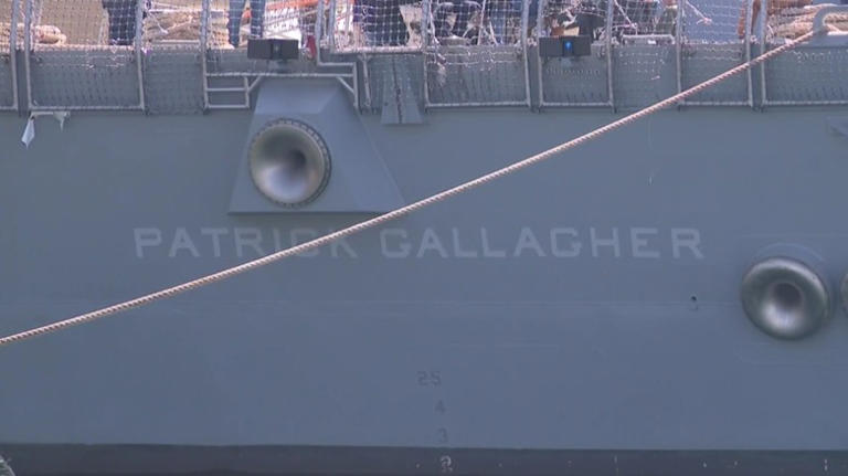 US Navy's newest destroyer enters sea trials to put 100,000 HP engines ...
