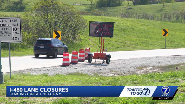 Navigating I-480 amid lane closures