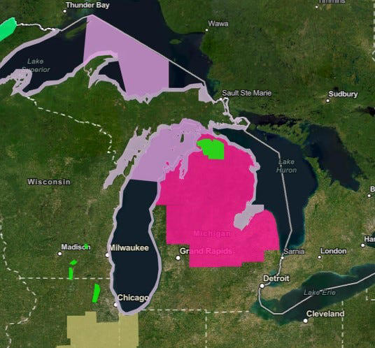 Much of Lower Michigan under red flag warning as fire risk rises