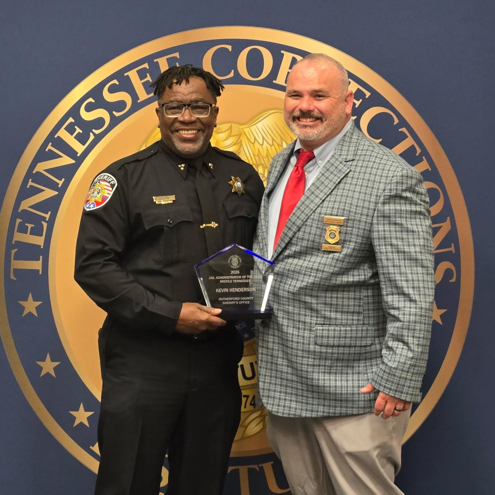 Rutherford County jail chief earns top state award