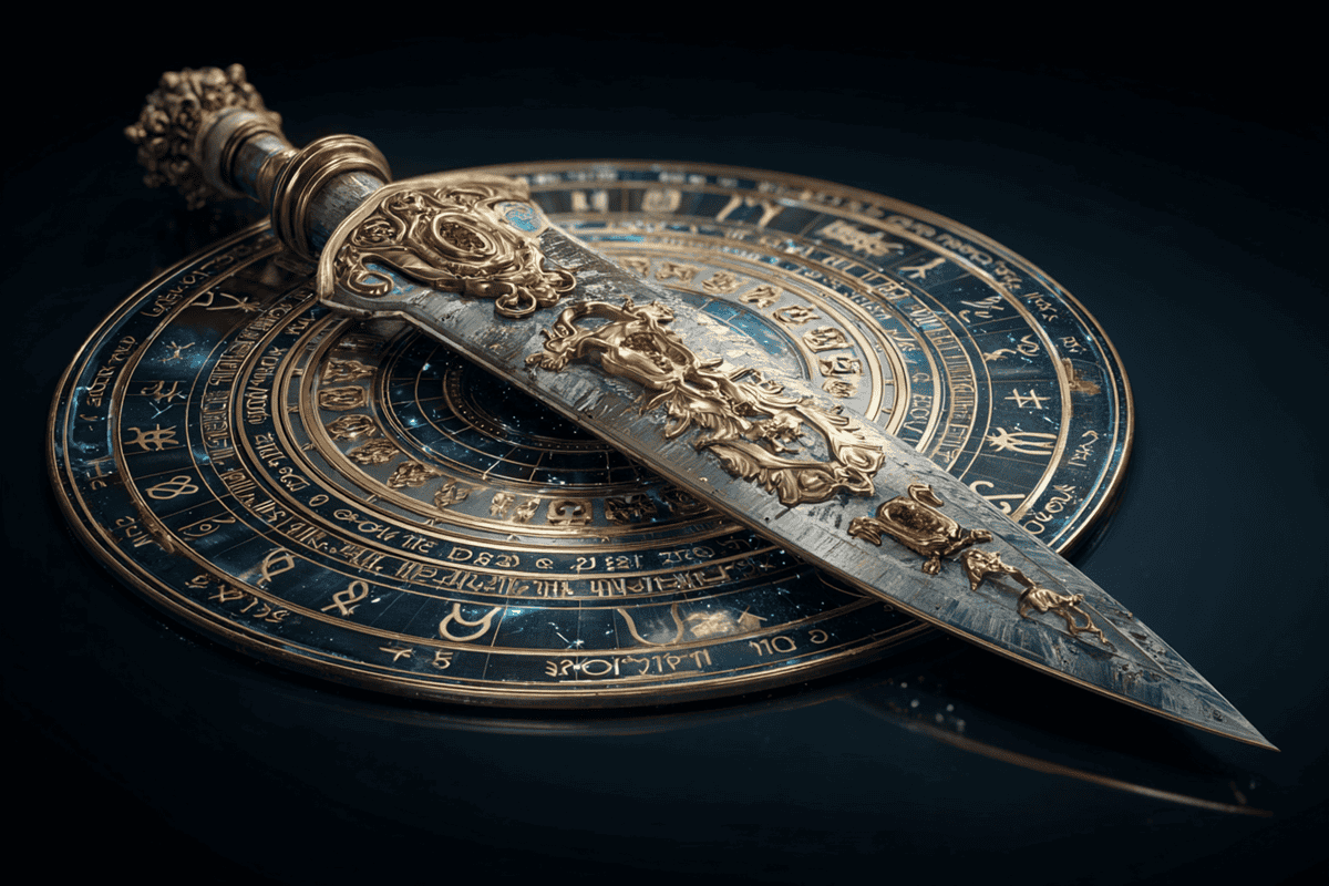 The meaning behind each Arabic zodiac weapon symbol