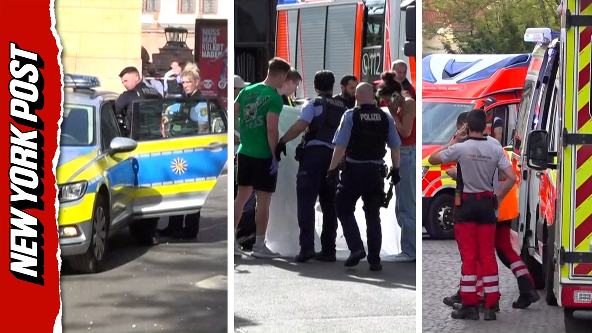 Deadly attack in Germany leaves 2 dead as car plows into crowd