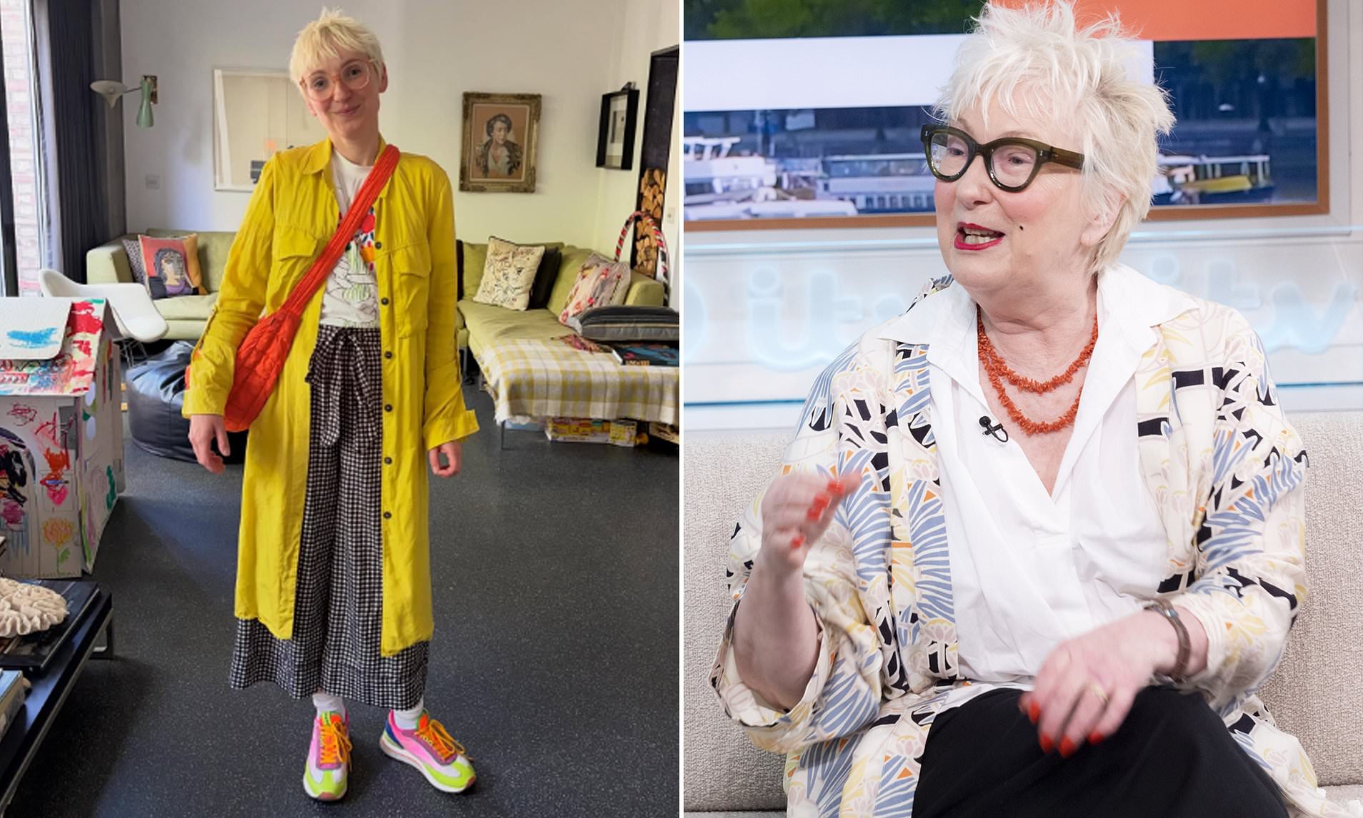 Jenny Eclair's rarely seen daughter Phoebe, 36, is the spitting image ...