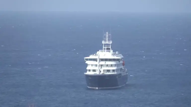 Hay un argentino en el crucero MV Hondius. (Foto: Rino Falvos - Oceanwide Expeditions)