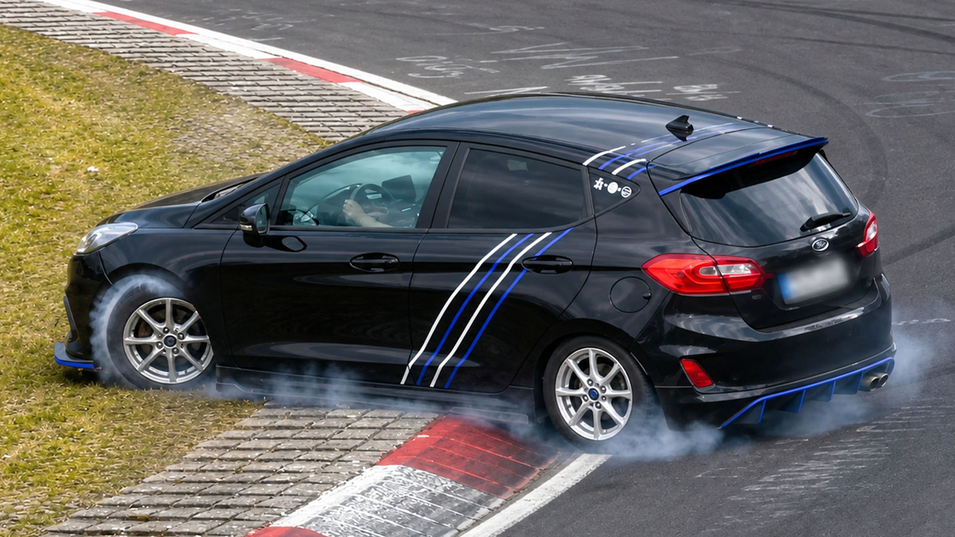 Drivers push too hard and instantly regret it on track