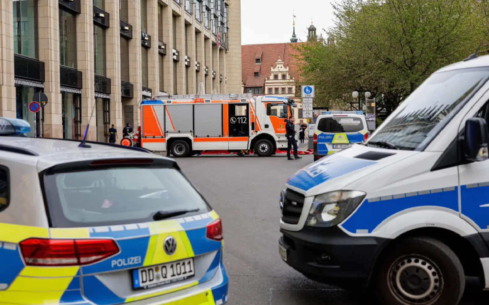 Two dead as car ploughs into crowd in Germany’s Leipzig