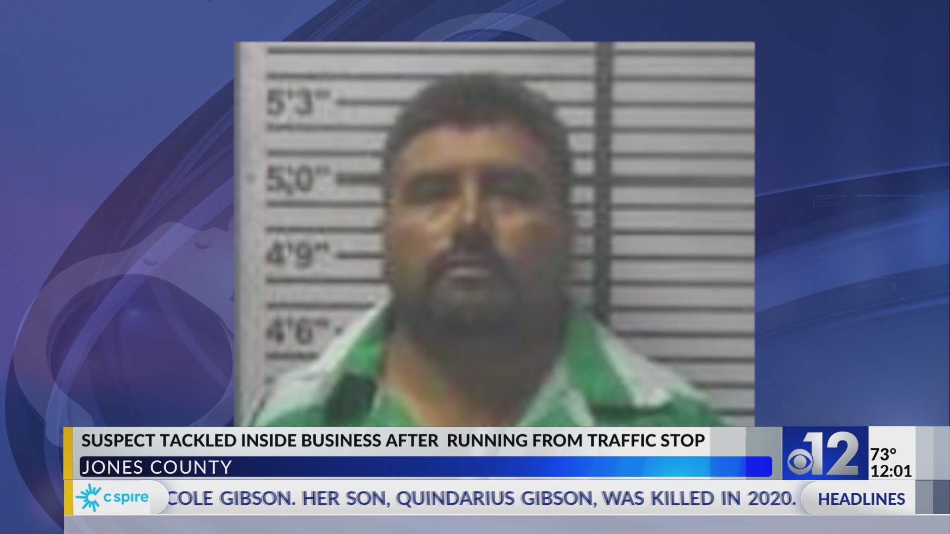 Man arrested after chase ends inside Laurel business