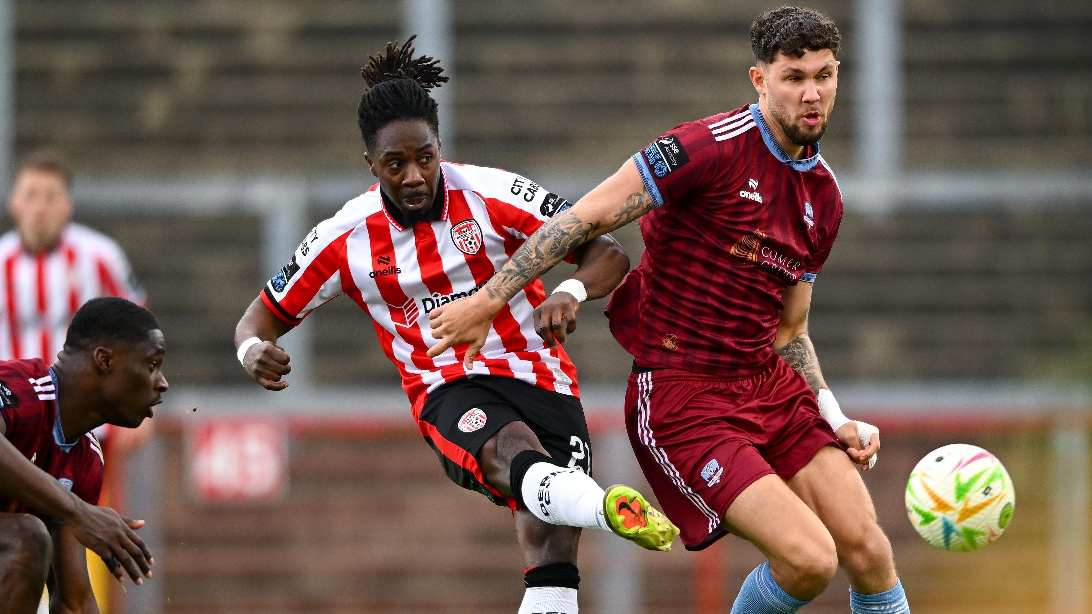 Late Dos Santos strike earns Derry a draw with Galway