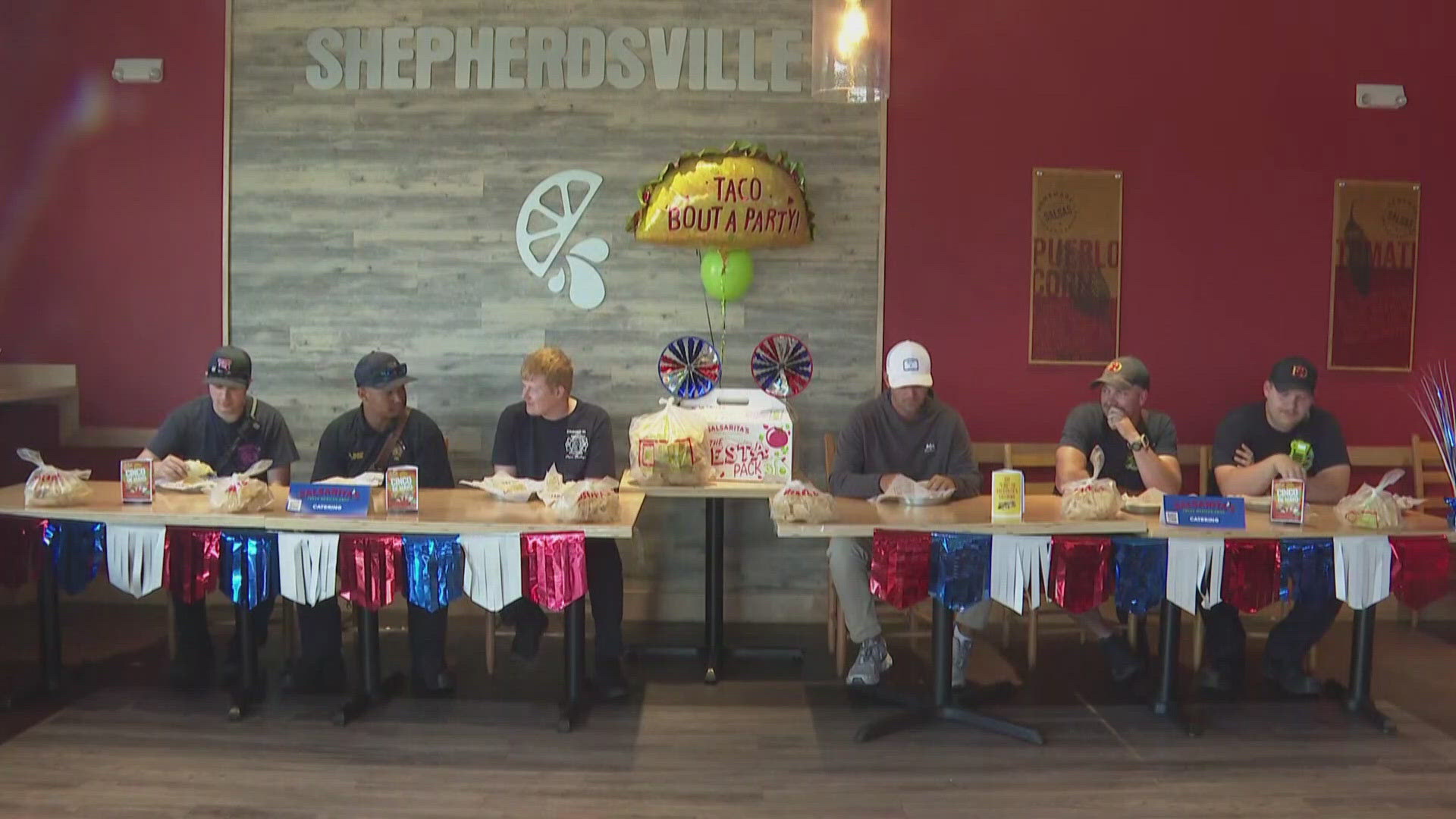 Louisville firefighters host 'Taco Race' for the Crusade