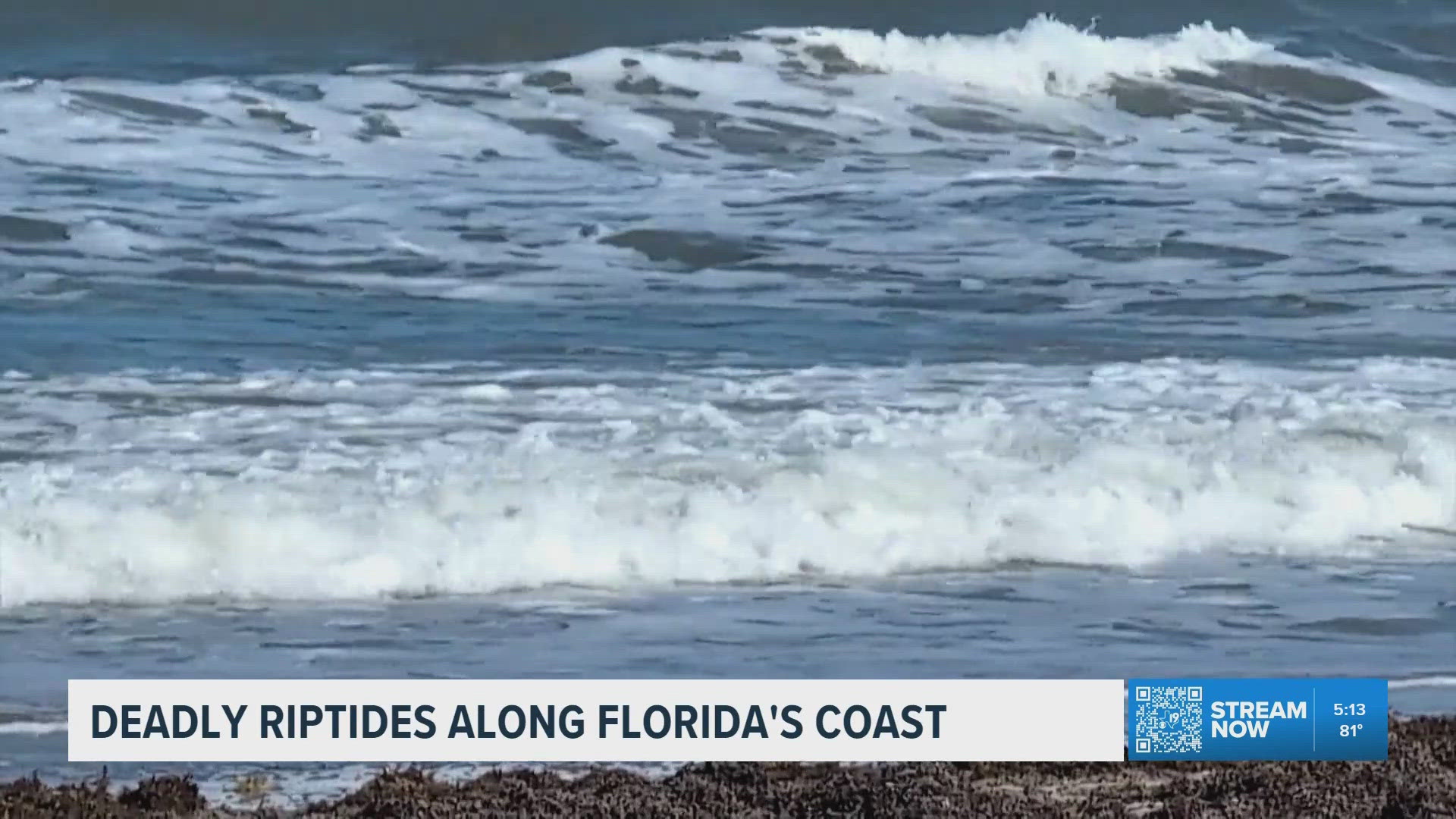 Rip currents blamed for two drownings along Florida Atlantic Coast