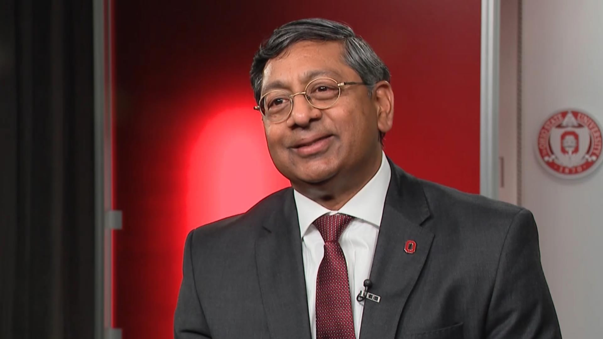 Full interview: Ohio State president Ravi Bellamkonda on taking over ...