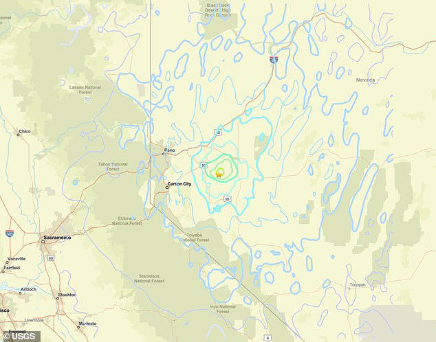 Earthquake swarm rattles Nevada where ground has been slowly ripping ...