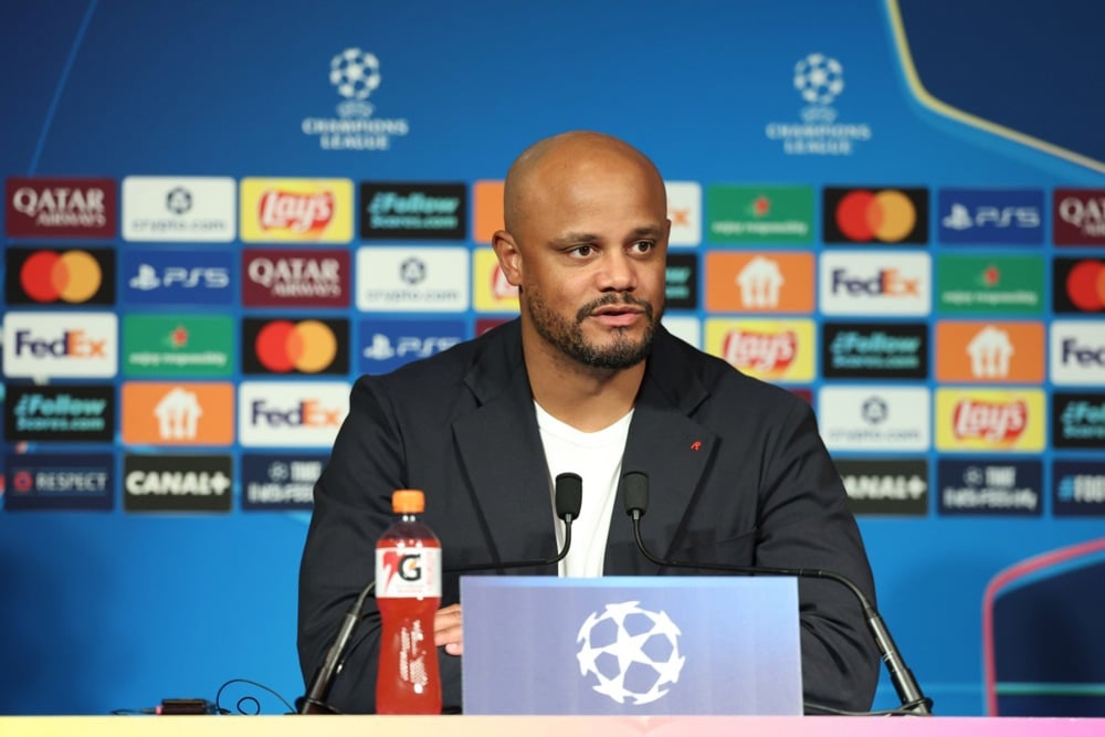 Bayern boss Kompany stable but sidelined for weeks, says club director