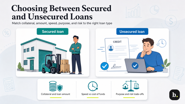 Secured vs. unsecured business loans: Key differences