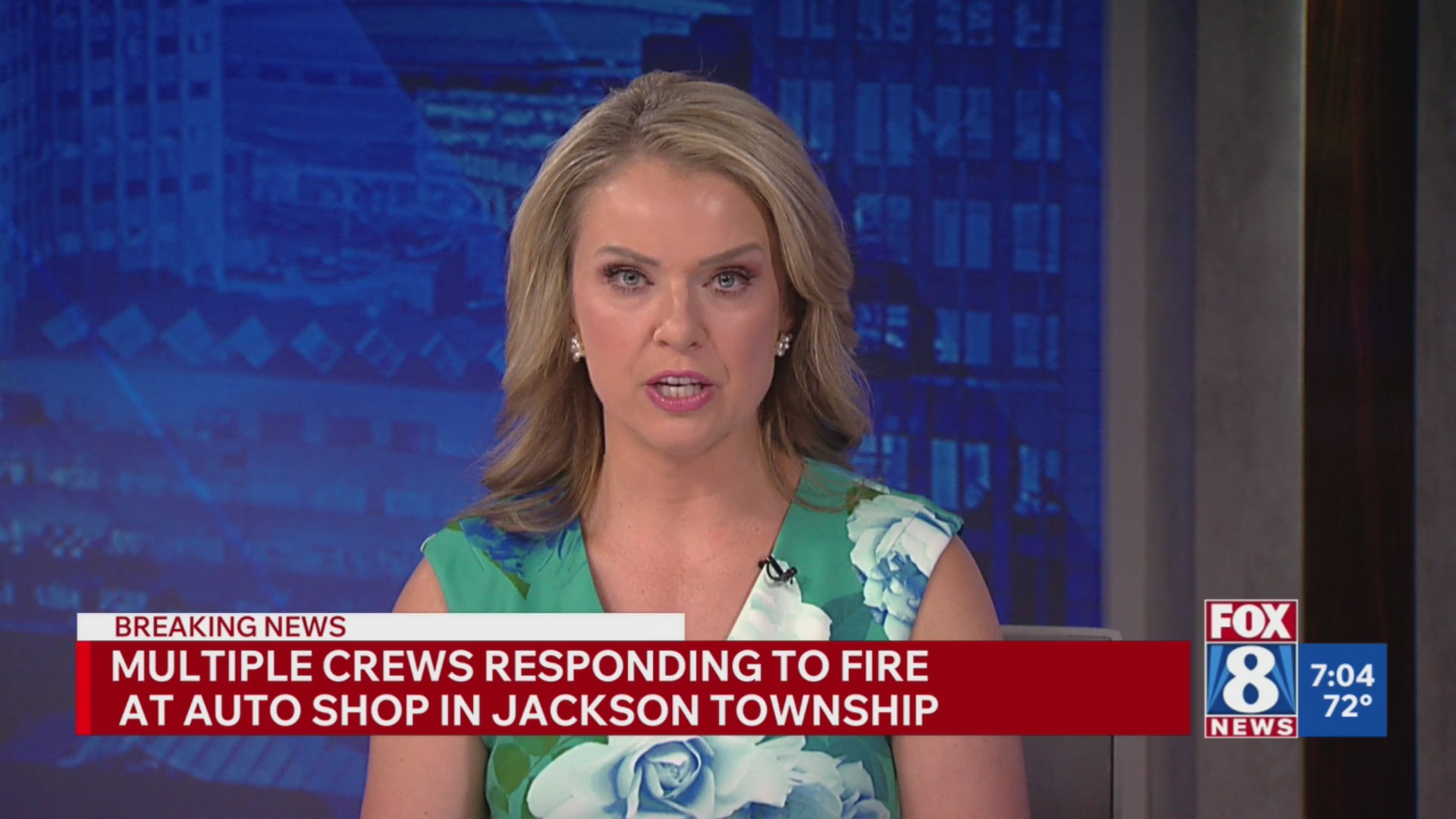 'Black plumes of smoke': Crews respond to fire in Stark County auto shop