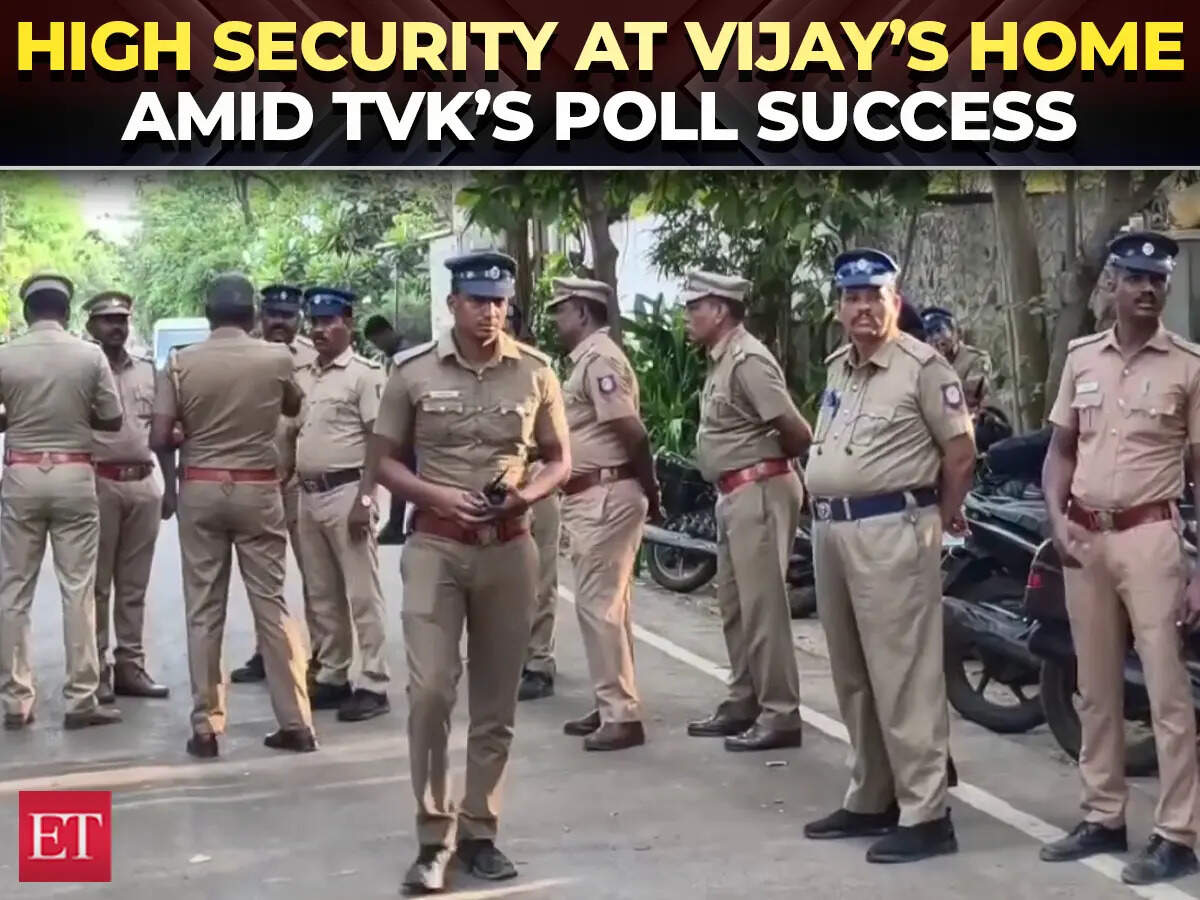 Thalapathy Vijay’s house turns into fortress as TVK scores big debut in ...