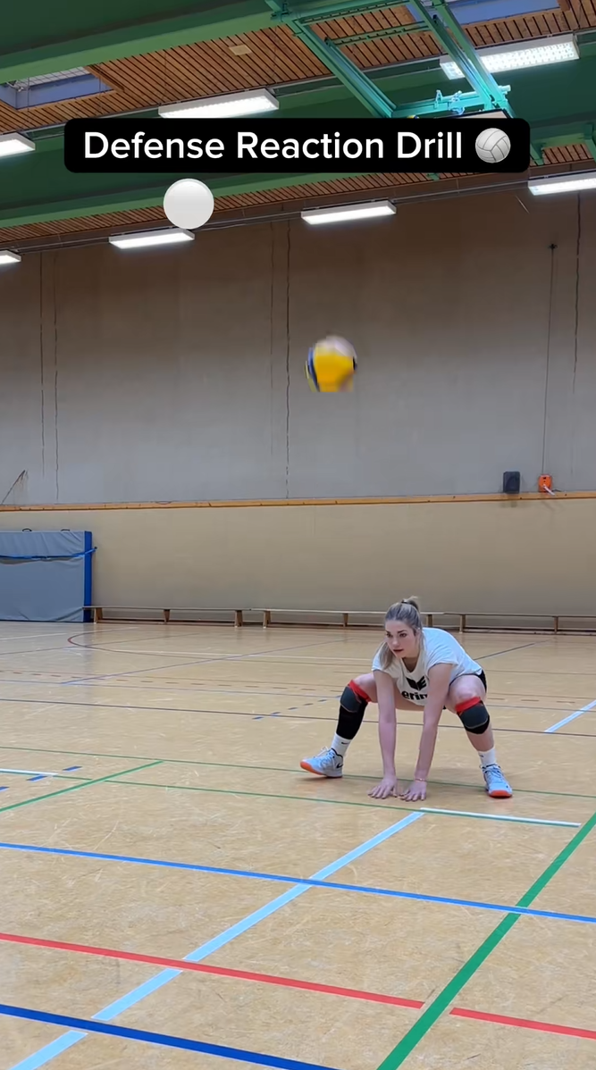 Try these volleyball drills to improve defense