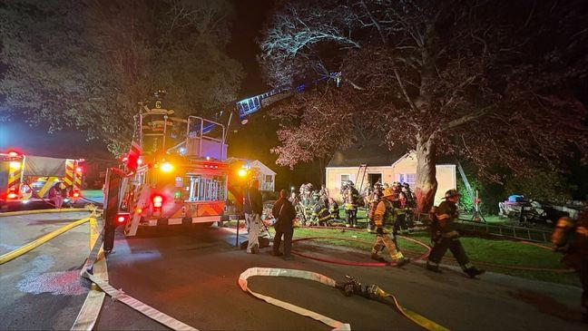 Cumberland home deemed total loss after fire