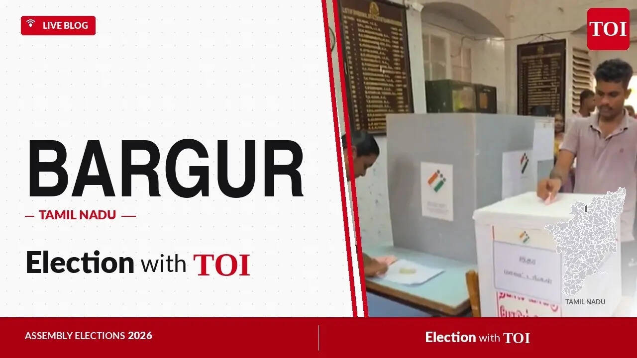 Bargur assembly results 2026: AIADMK’s EC Govindarasan wins by 4,241 ...