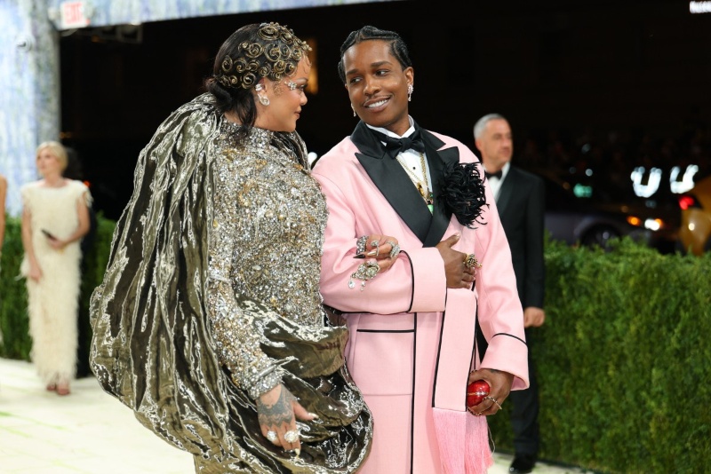 Rihanna and A$AP Rocky set trends at the Met Gala 2026