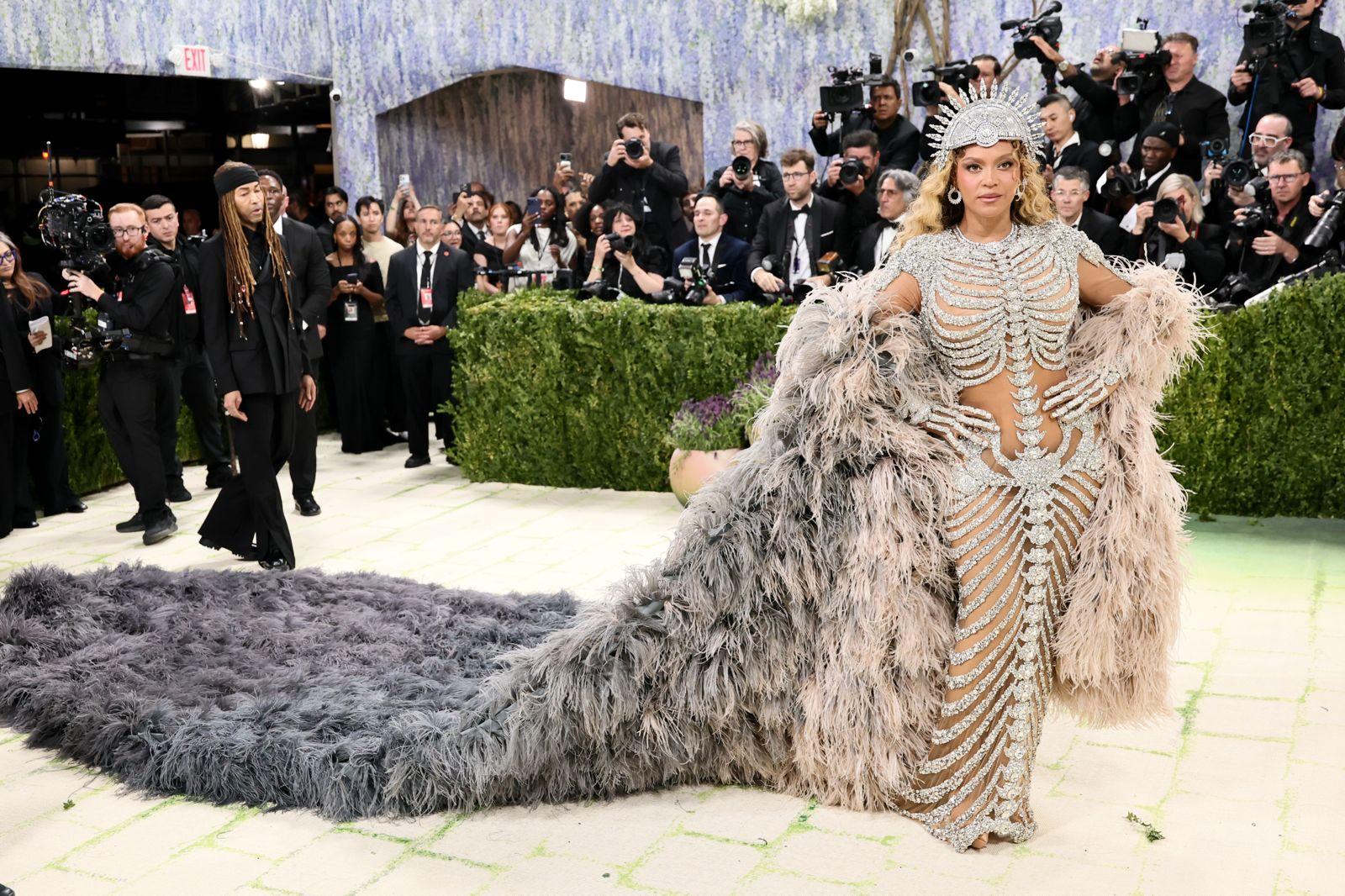 Met Gala 2026: Beyoncé is a celestial dream in a skeletal gown