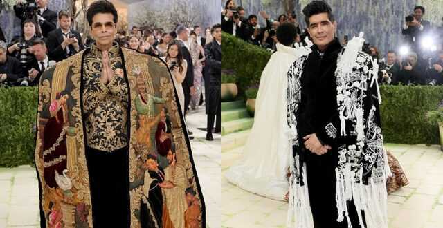 Karan Johar, Manish Malhotra bring Indian art to Met Gala 2026 and we ...