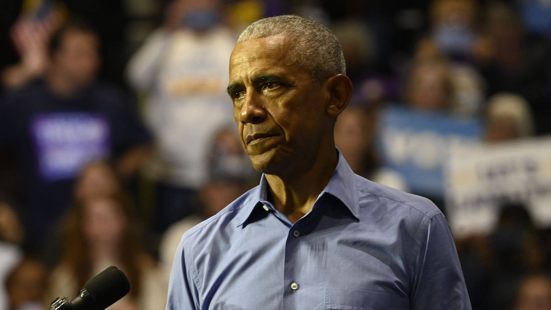 Barack Obama admits Donald Trump has sparked 'tension' in marriage with ...